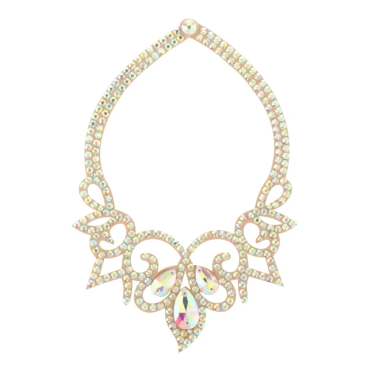 Collana di Danza del Ventre Gioielli Collana di Danza Nuziale Collana di Danza delle Donne Abito da Ballo di Lusso Accessorio per Costumi Collana di