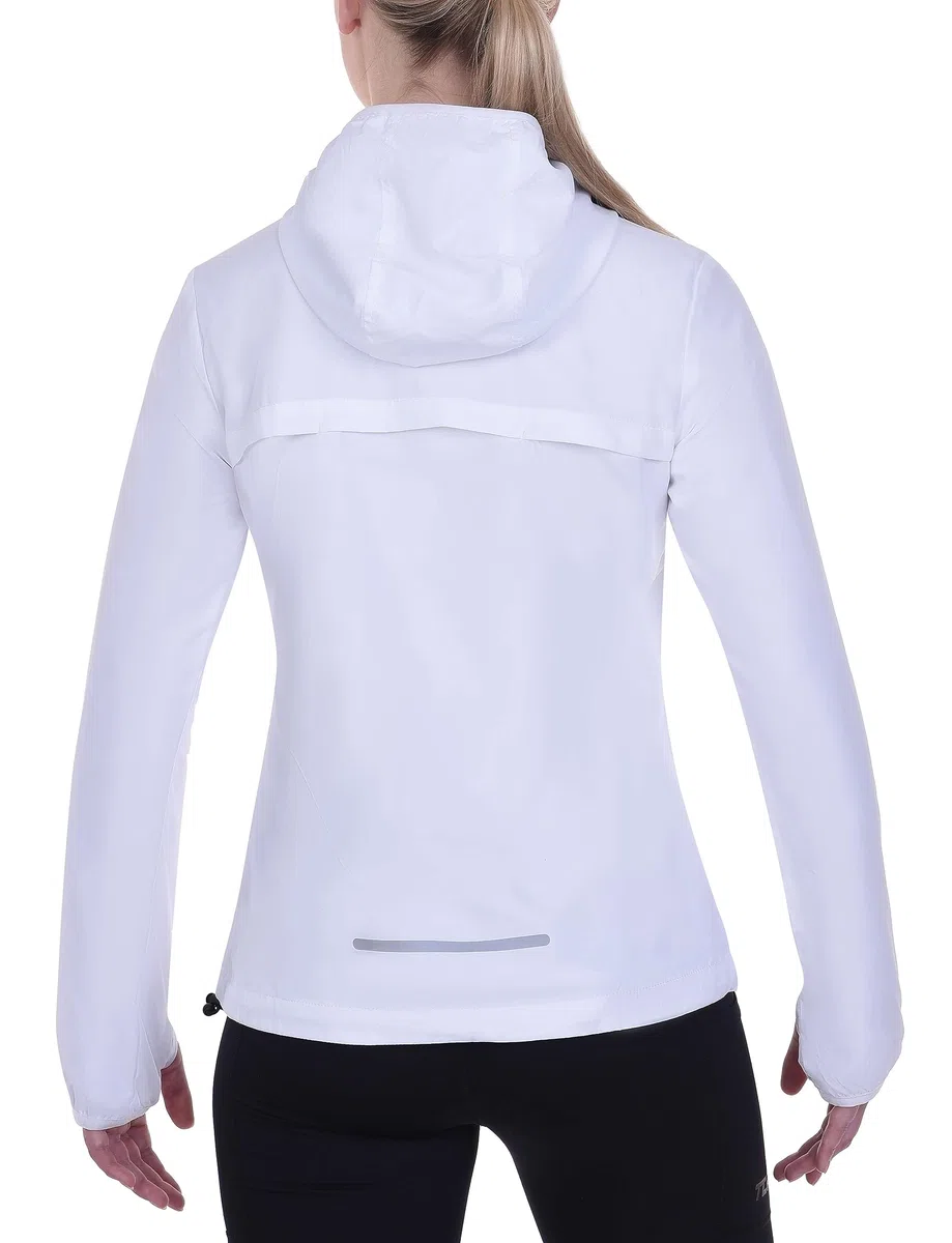 TCA Giacca Softshell da Corsa Donna. Giacca Riflettente Traspirante e Ripiegabile con Tasche con Cerniera