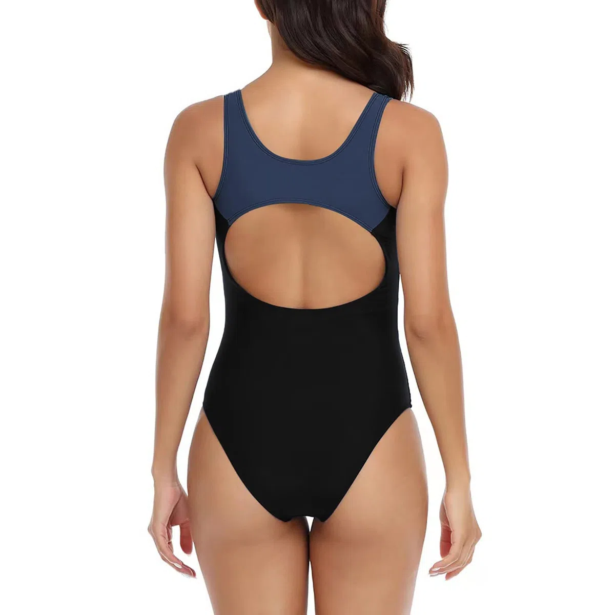 MaNMaNing Costumi Donna Costumi Interi da Bagno per Donna Curvy Vita Alta Costume Due Pezzi Sportivo Pantaloncini da Bagno Mare Costume Taglie Forti Piscina