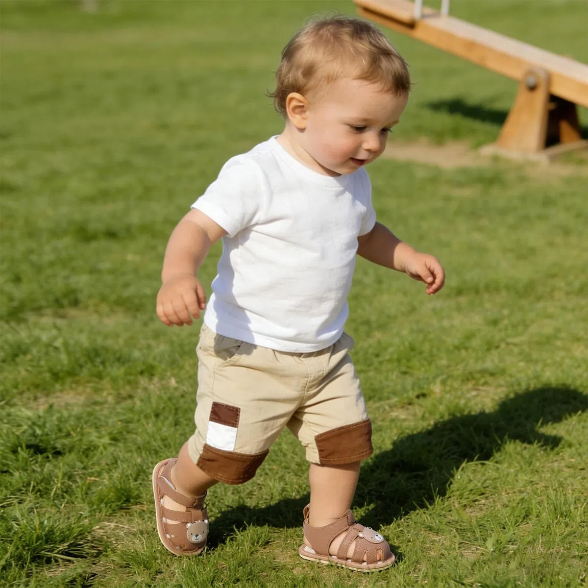 MASOCIO Sandali Primi Passi Neonato Estive Scarpe Bimbo Antiscivolo