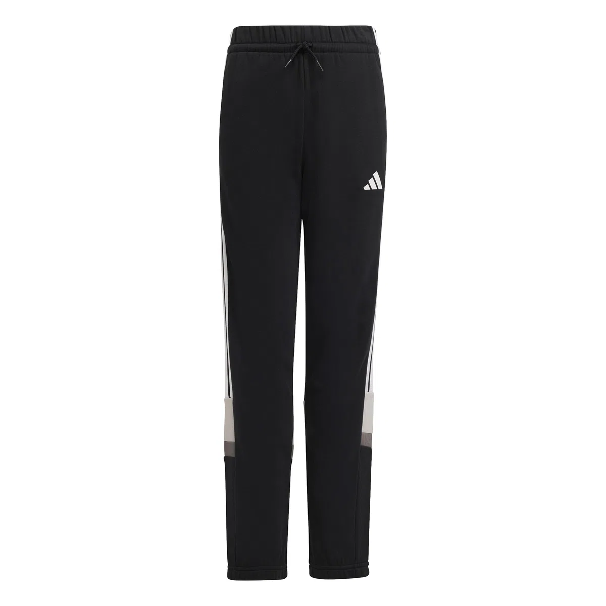 Adidas - Seasonal Essentials Tiberio 3 Stripes Fleece Pant, Pantaloni Unisex - Bambini e Ragazzi