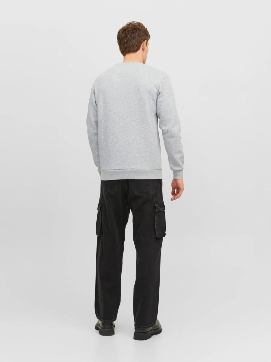 Jack & Jones Jjebradley Sweat Crew Noos Jjebradley Sweat Crew Noos Uomo (Pacco da 1)