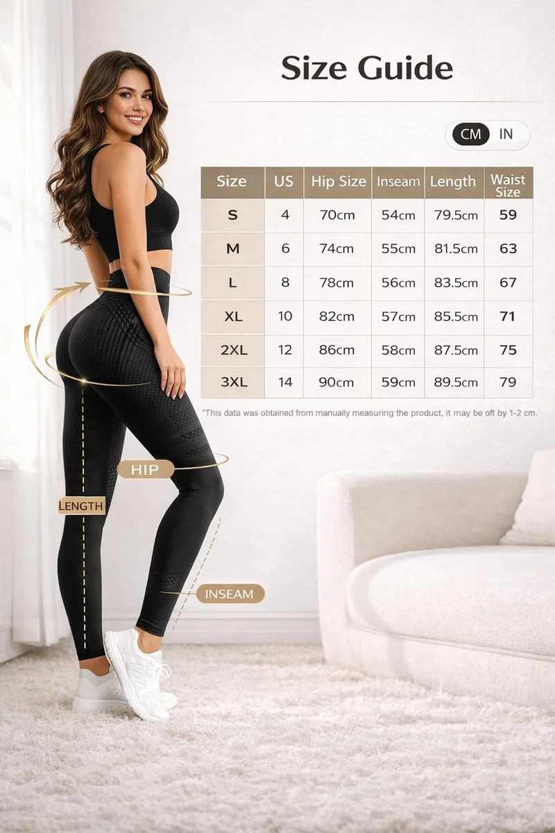 Leggings Donna 3D Anticellulite Push Up, Vita Alta Seamless, Compressione Modellante, Tessuto Opaco per Yoga, Palestra e Fitness