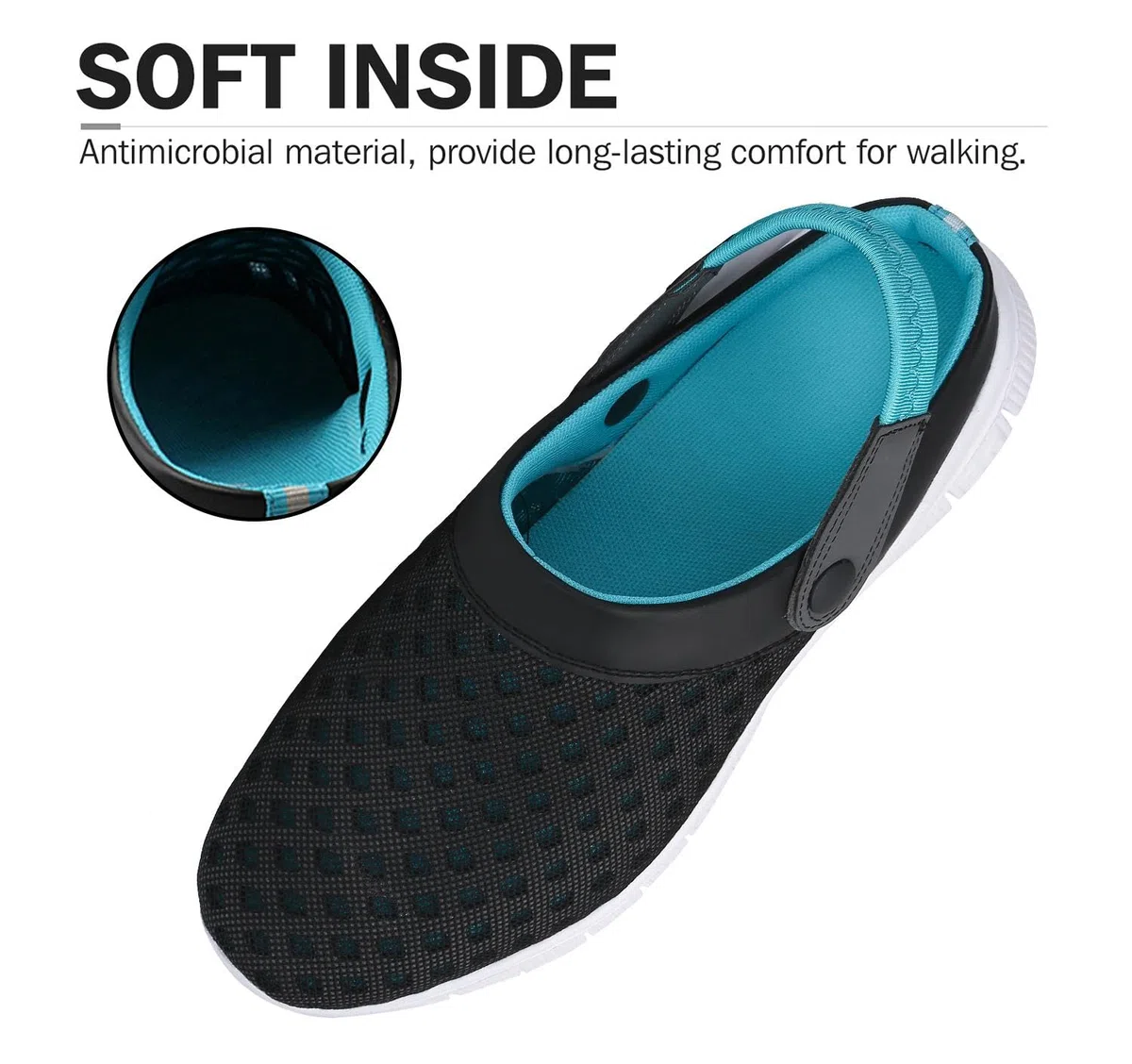 SAGUARO Zoccoli e Sabot Sandali da Spiaggia Traspirante, Adulto-Unisex