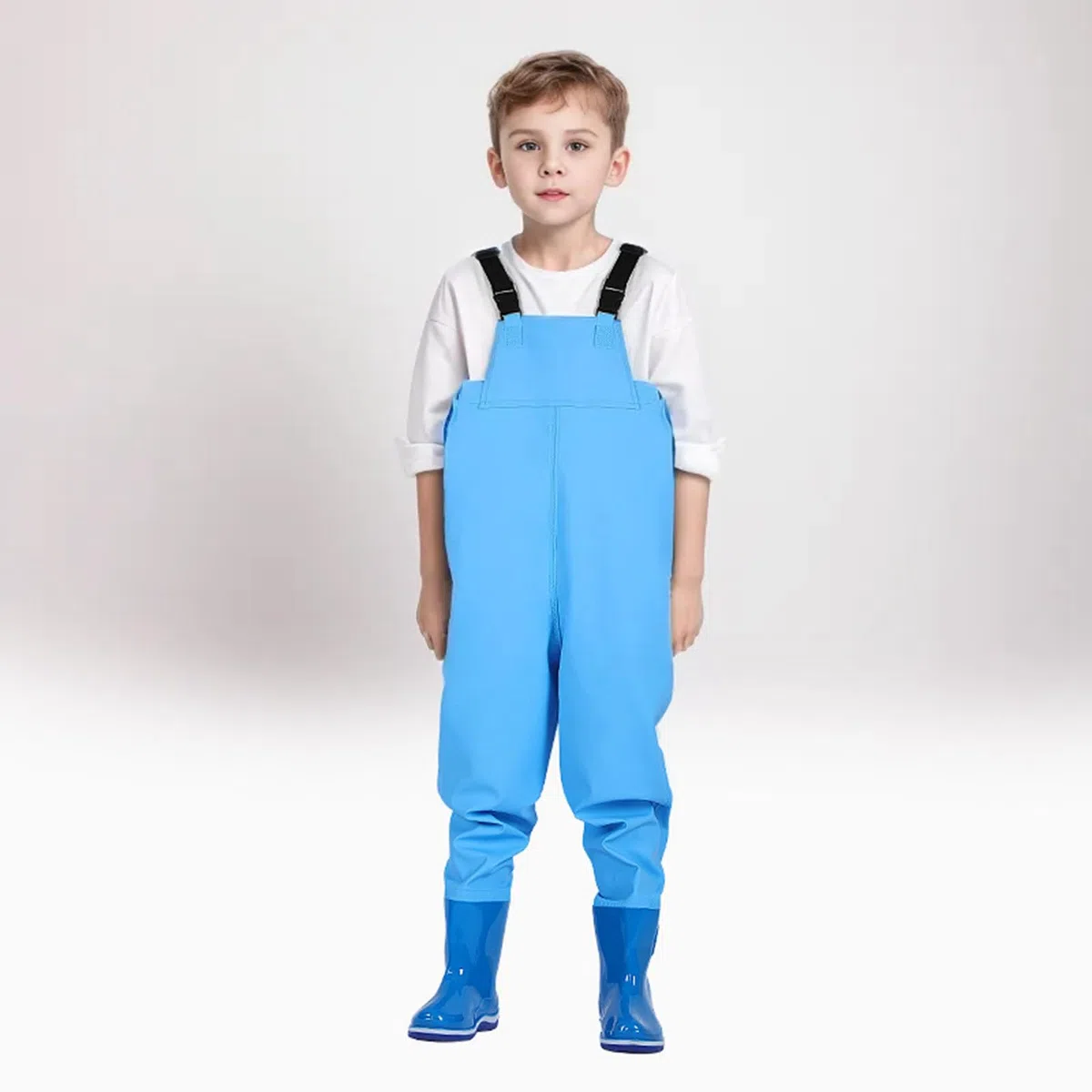 Generisch trampolieri per bambini, trampolieri da pesca, per bambini, impermeabili, per la caccia con stivali