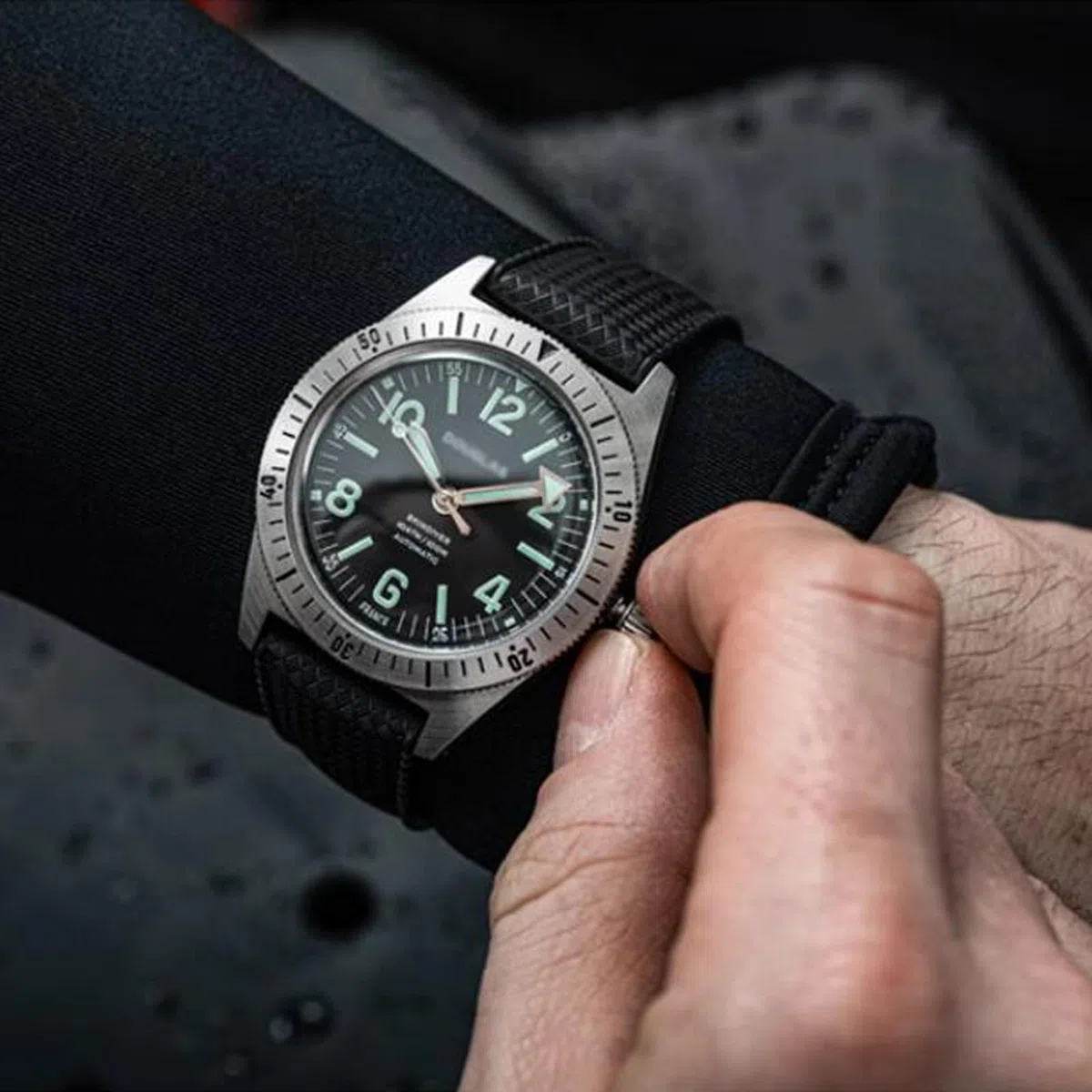 Cinturino Orologio Gomma Fluorurata 18mm 19mm 20mm 21mm 22mm Tropicale Stile Sgancio Rapido Cinturini in FKM Gomma Traspirante Cinturini Orologio per Uomo Donne Cinturini di Ricambio Diving
