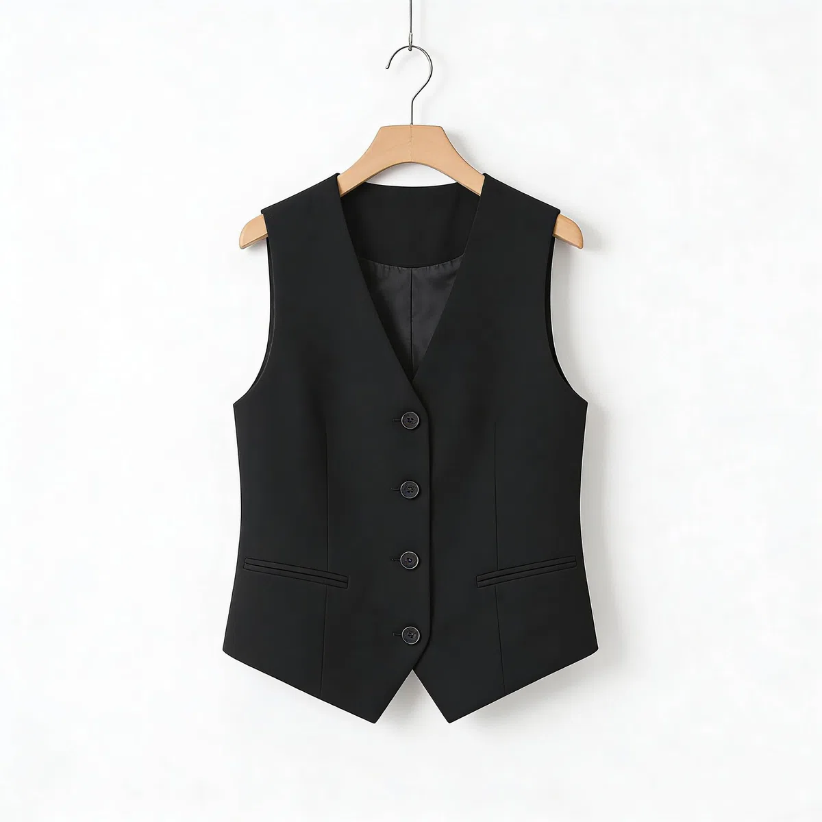 Gilet abito donna, Slim Fit, collo a V, gilet smoking, gilet abito, elegante gilet vintage, gilet abito formale casual, copertura estiva