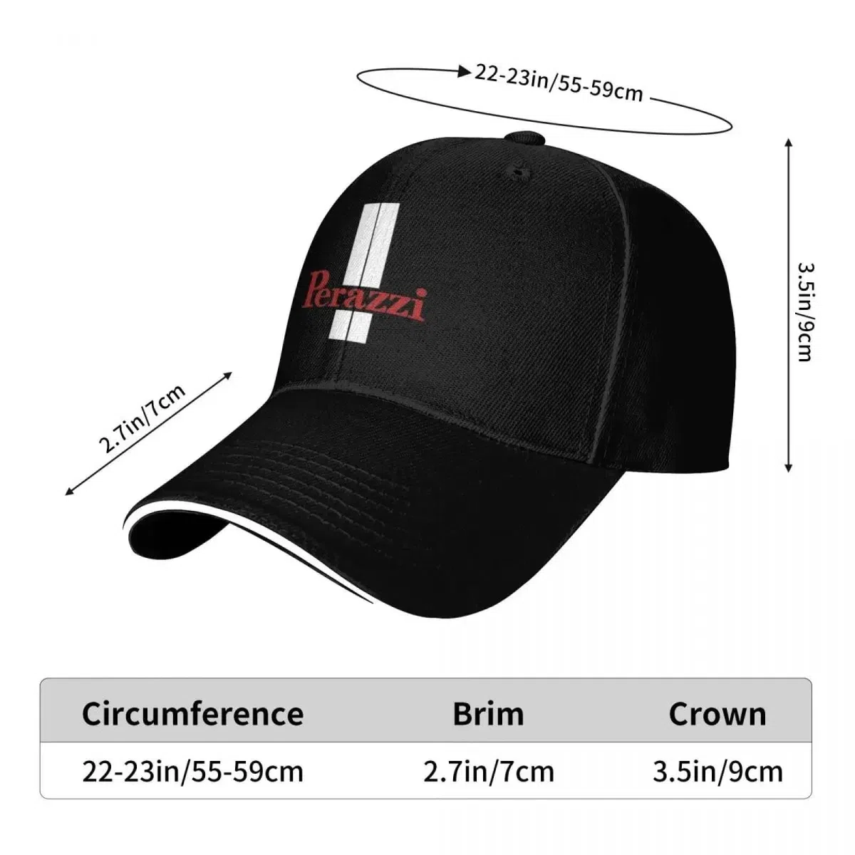 Cappello da Baseball Red Perazzis Sport s for Women. Cappello da Spiaggia Femminile di Alta Gamma, Cappello da Spiaggia con Cappello a Punta Regali Natalizi