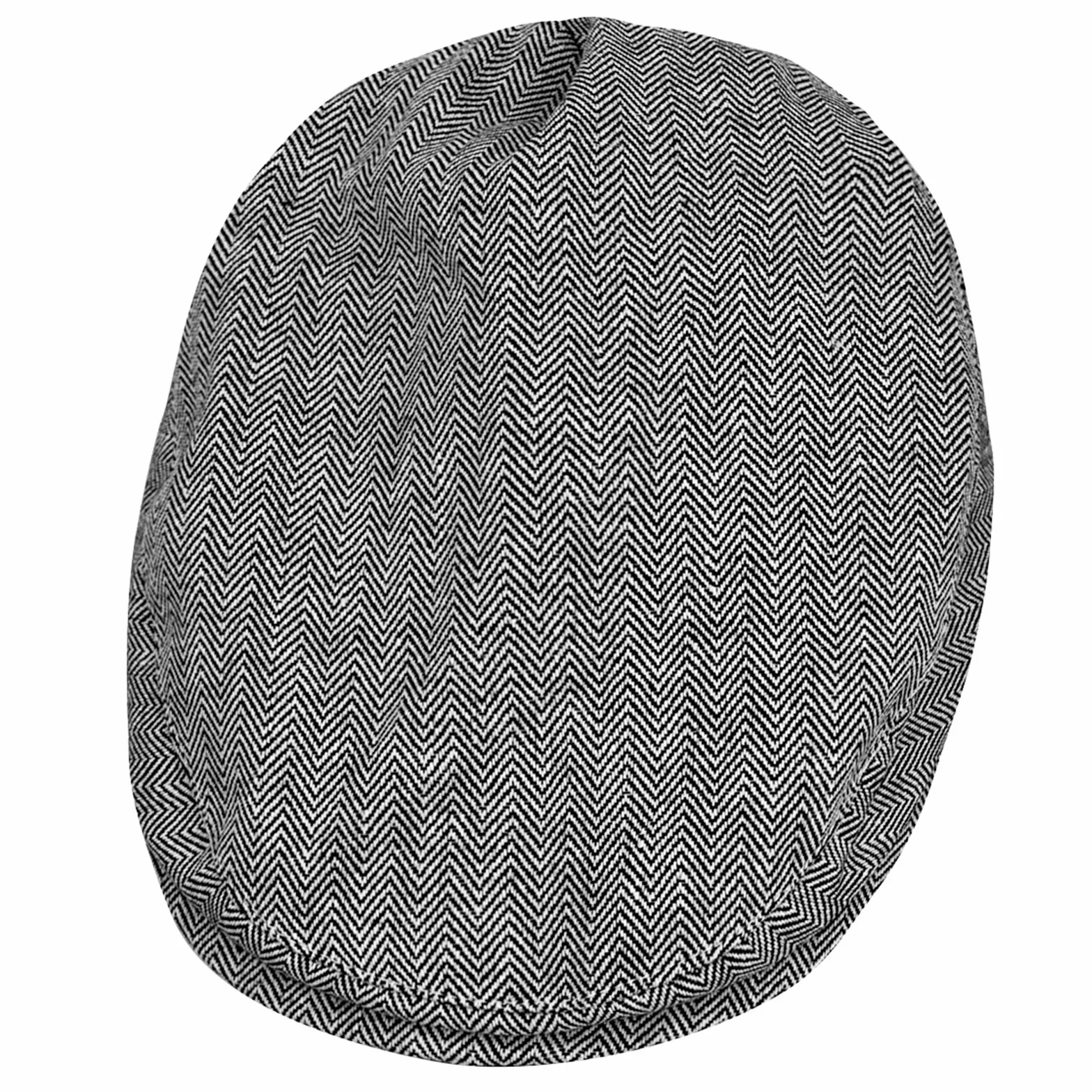 mingtgreen Bambino Cappello Piatto Motivo a Spina di Pesce Vintage Cappello