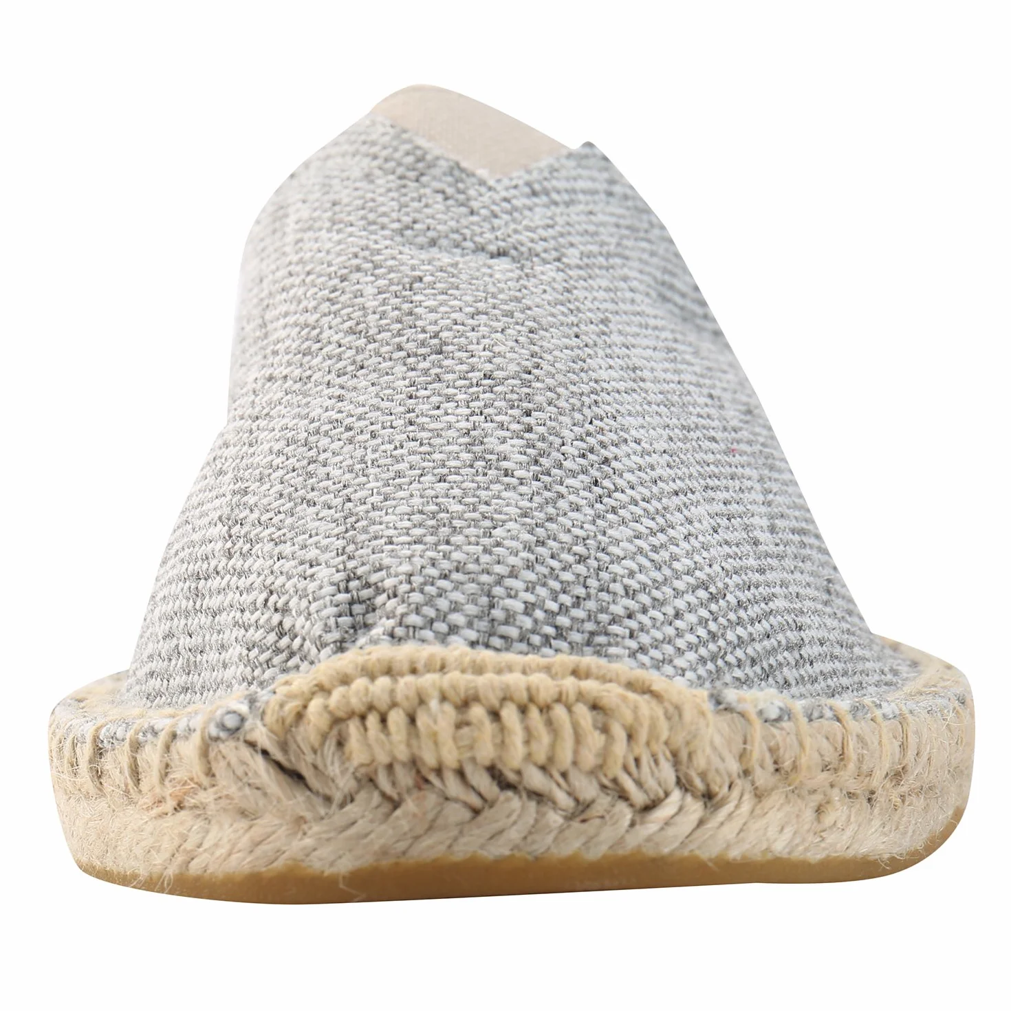 Uomo Classico Tessuto Naturale Slip-on Espadrillas