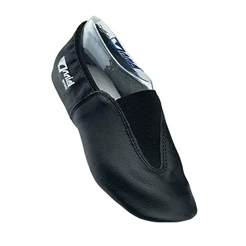 Anniel 2038 Scarpe da Ginnastica Artistica in Pelle. 100% Made in Italy (41, Nero)