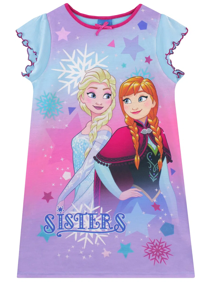 Disney Camicia da Notte per Ragazze Frozen