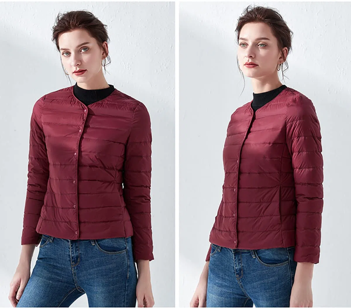 Giacca Piumino Donna Leggero Invernale Puffer Jacket Giacca Trapuntata Leggera Piumini Leggeri Donna Cappotto Giubbotto Trapuntato Giubbino Giacche Piumino Oversize Donna Down Jacket Donna