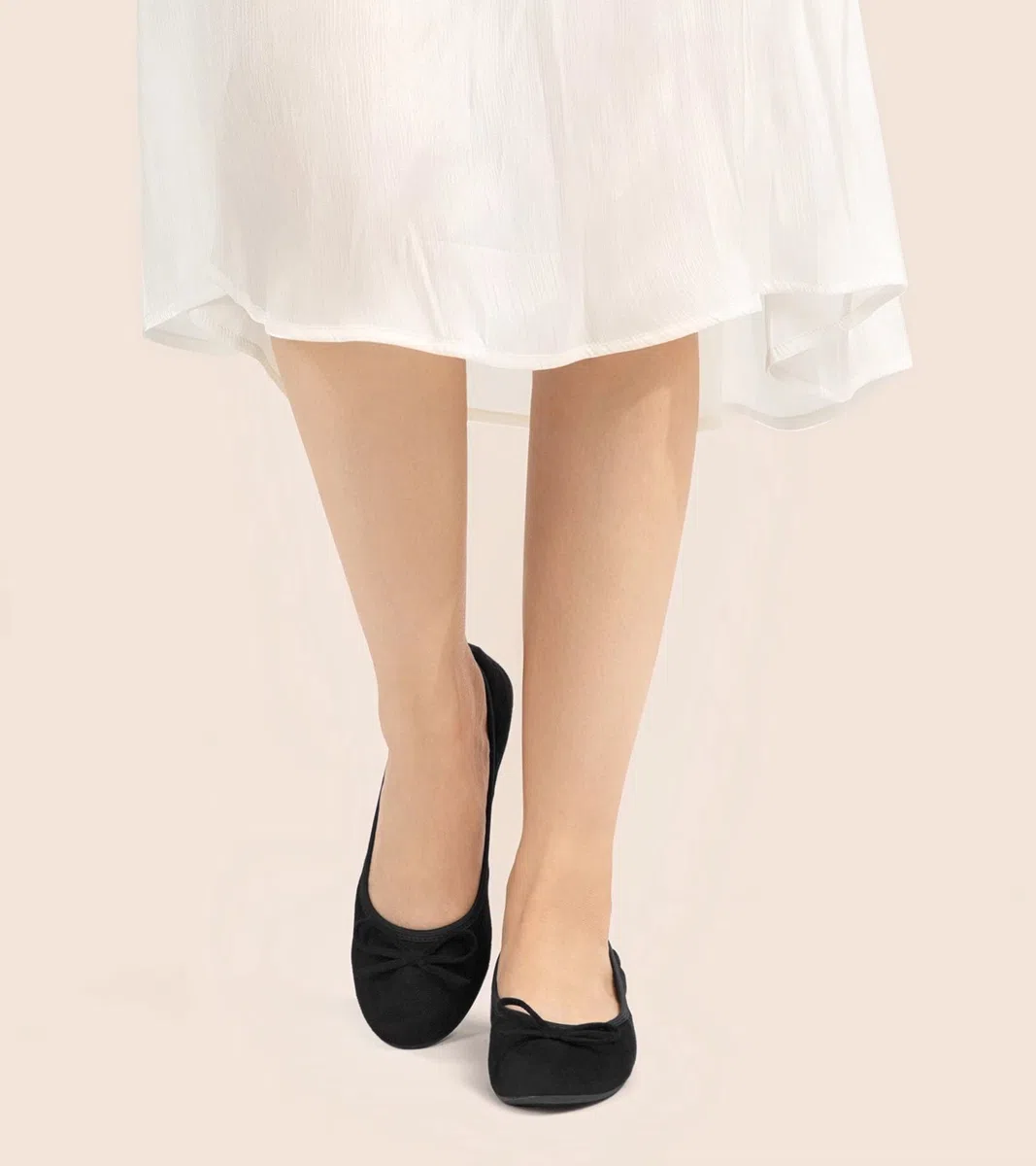 Greatonu Ballerina Donna Ballerine Pieghevoli Scarpe Basse Donna con Suola Flessibile- Perfetto per Matrimoni e Feste
