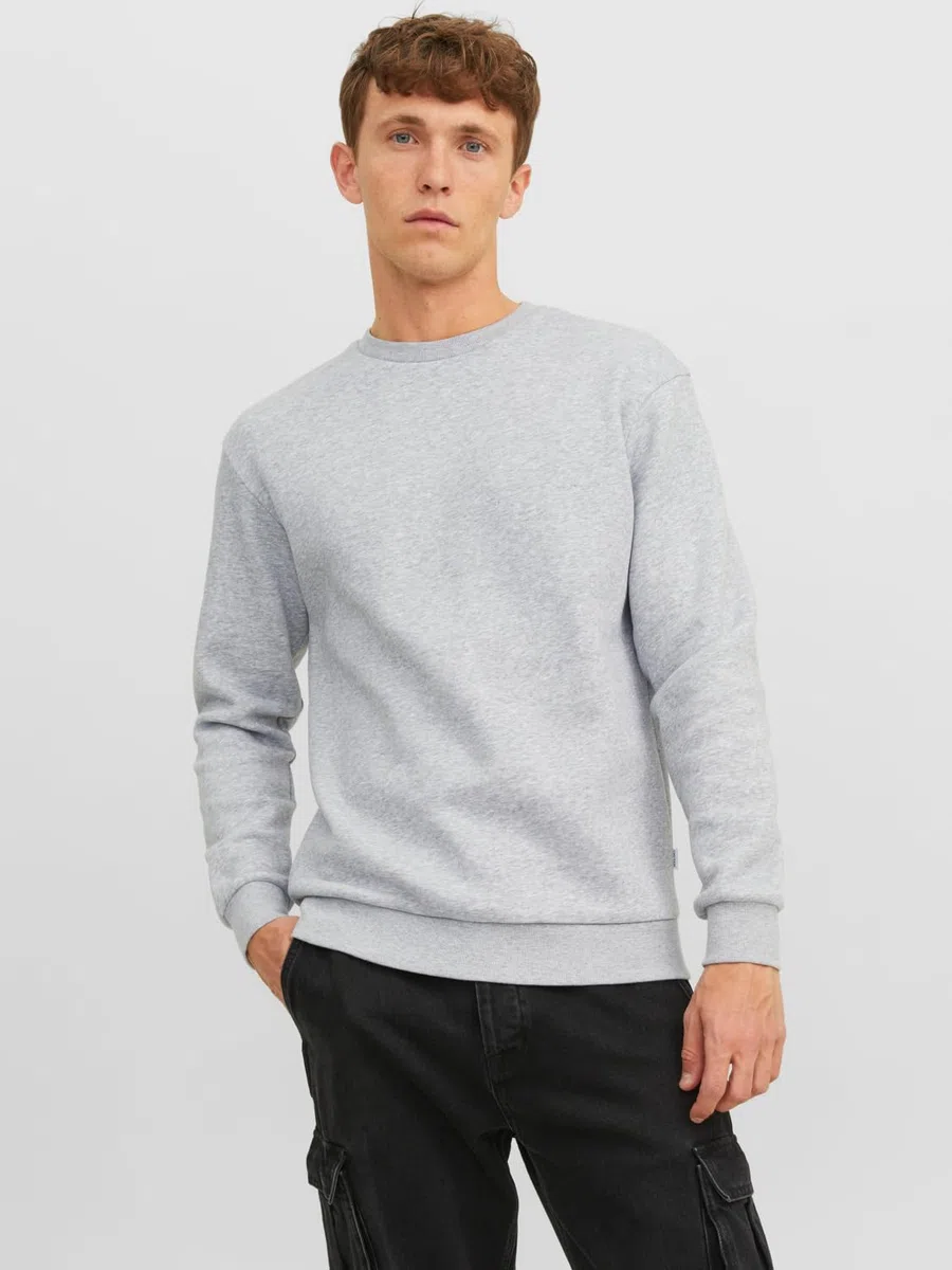 Jack & Jones Jjebradley Sweat Crew Noos Jjebradley Sweat Crew Noos Uomo (Pacco da 1)