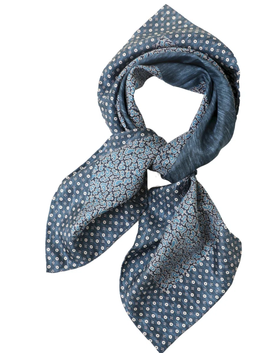 Donna 65cm estate Foulard Di Seta Bandana Fazzoletto Da Collo Colorato Olio Pittura Arte Stampa