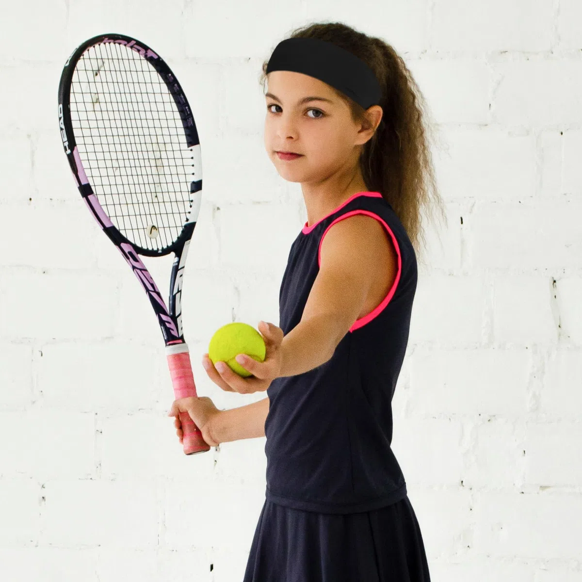 Fasce per bambini, 6 pezzi, fascia sportiva rinfrescante per bambini, fascia per il sudore per calcio, baseball, karate, corsa, fasce elastiche per il sudore per ragazze e ragazzi