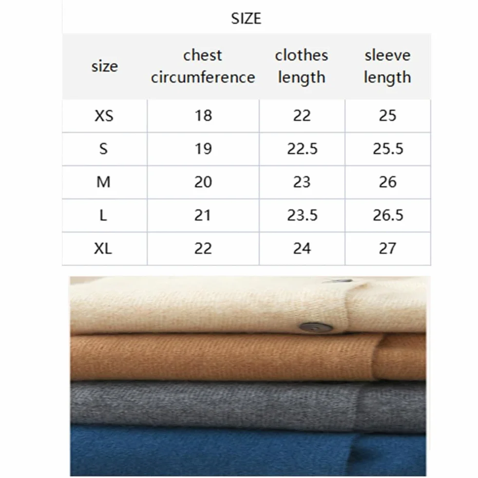 DJFOG Cardigan in cashmere da donna, cardigan a maniche lunghe con bottoni frontali in cashmere 2024, maglioni elastici in maglia morbida e calda