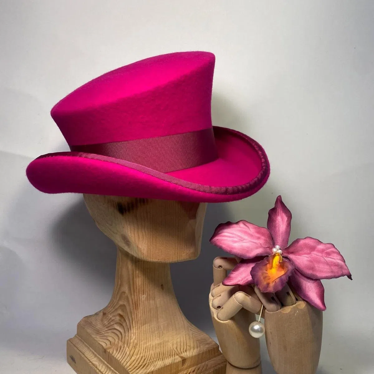 Cappelli per grandi teste uomo cilindro asimmetrico cappello di lana donna uomo cappello unisex cappello steam punk cappello cilindro moda cappello decorativo cappello caldo paraorecchie