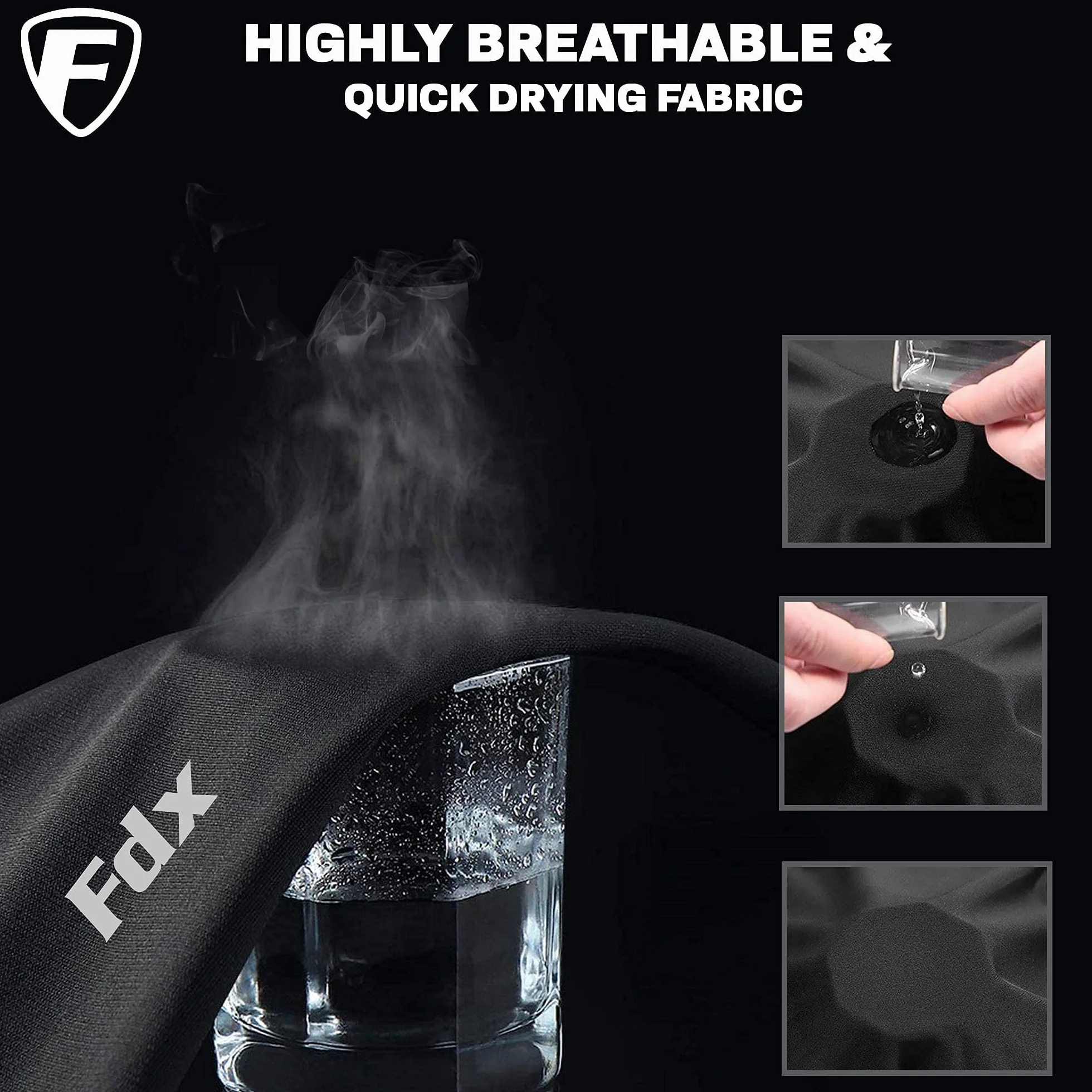FDX, gilet da ciclismo da uomo, impermeabile, antivento, pieghevole, traspirante