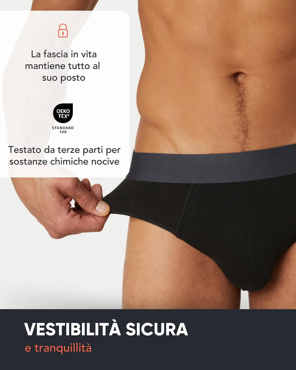 FM London Confezione da 7 Slip Uomo Essentials - Slip Uomo Cotone - Mutande Moderne Senza Etichette con Fascia Elastica in Vita Anti Arrotolamento