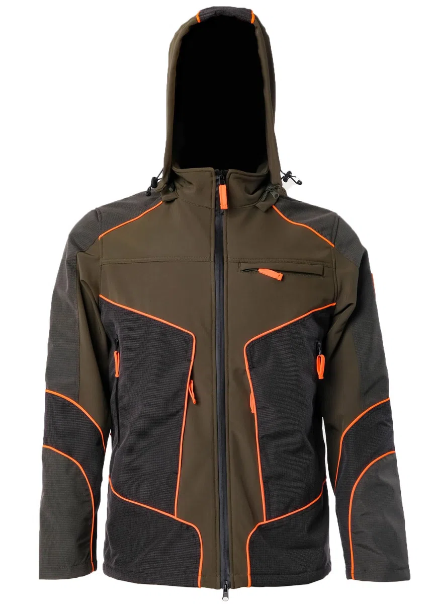 FRATELLIDITALIA Giubbino giacca softshell moto caccia impermeabile resistente invernale