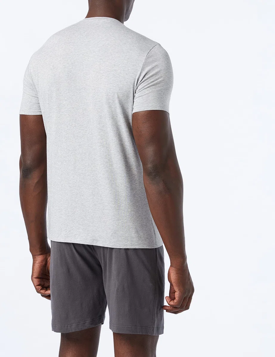 LVB T-Shirt Girocollo in Cotone Supima Stretch Cotton Uomo