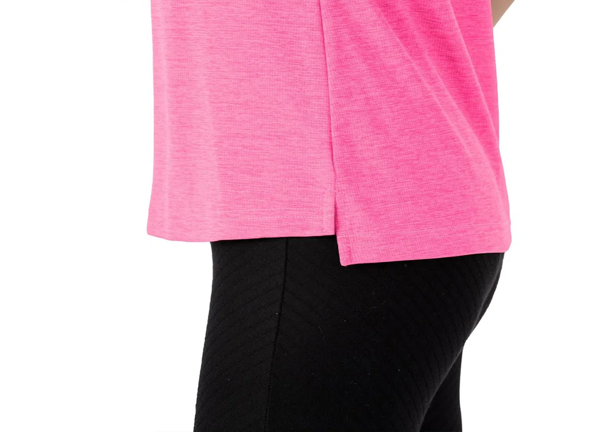 YSENTO Polo da golf da donna, senza maniche, traspirante, UPF 50+, con cerniera 1/4