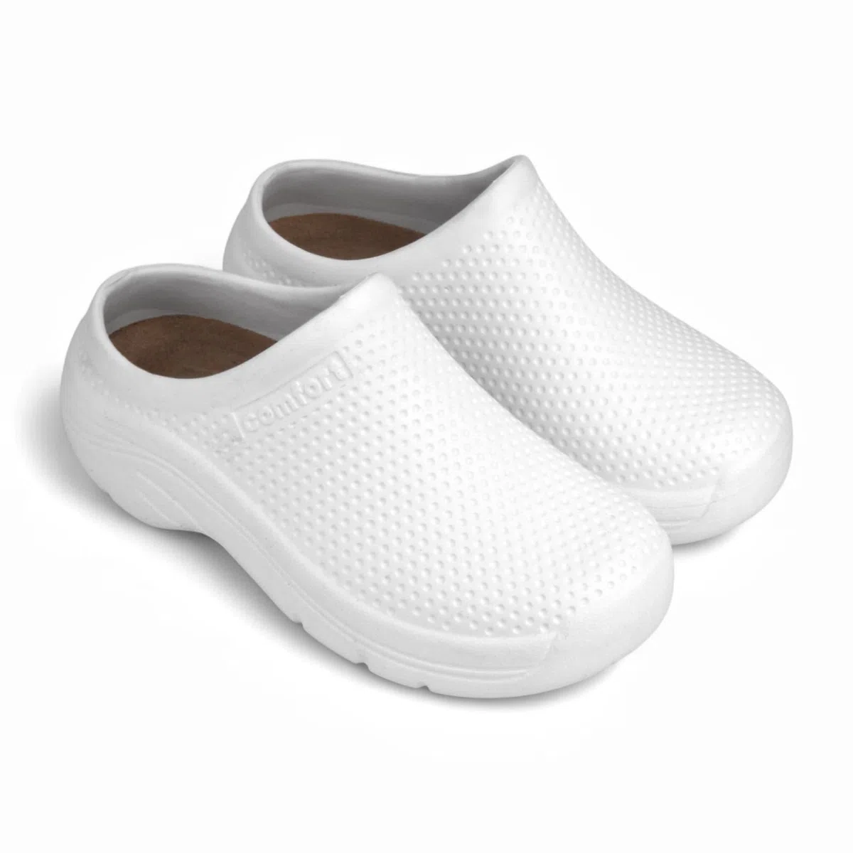 CHILLIFE Zoccoli Sanitari di Lavoro, Ospedale, Giardino, Cucina, Pantofole Donna, Punta Chiusa, Made in Portogallo
