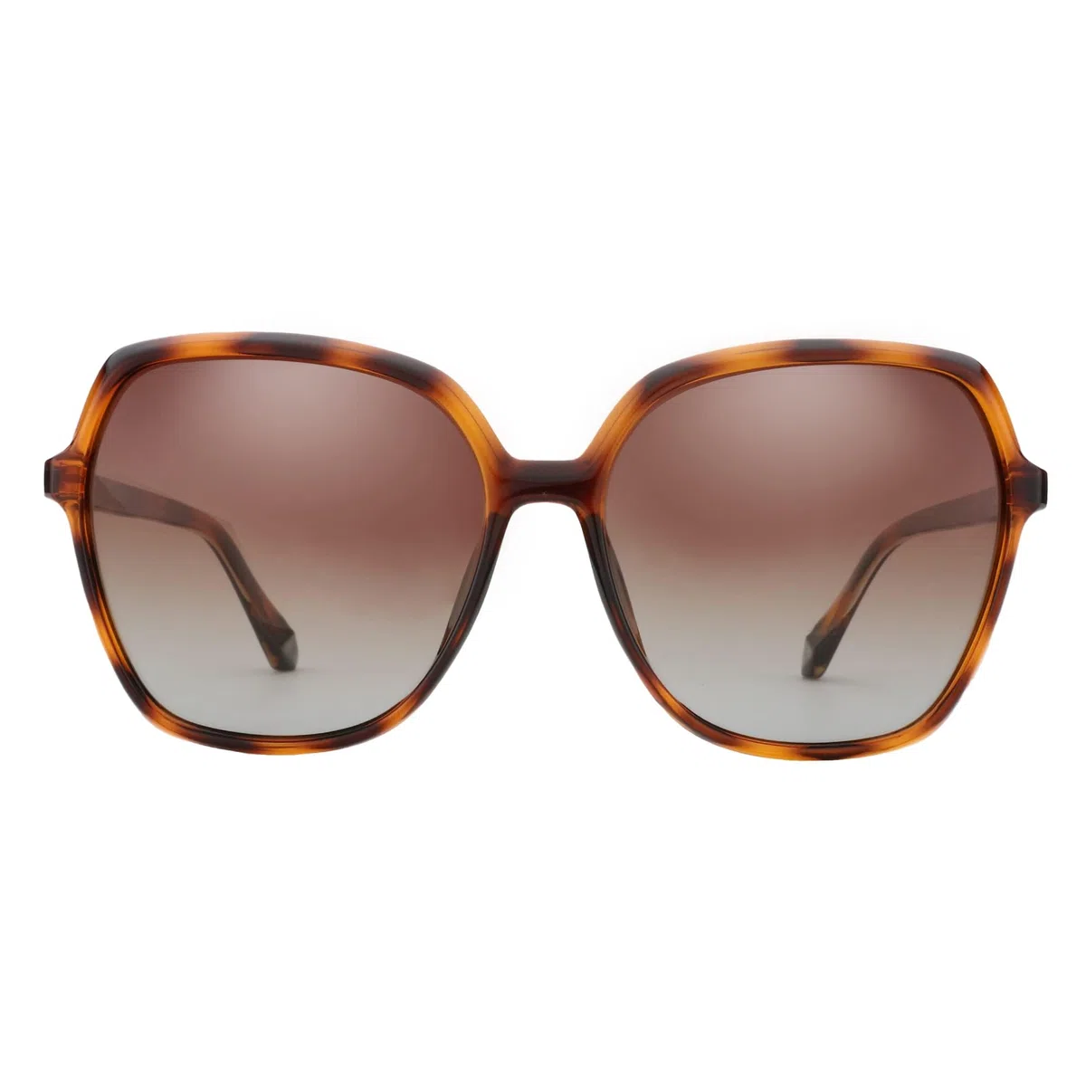 ZENOTTIC Occhiali da Sole Polarizzati Retro Donna Formato Oversize Quadrato Protezione UV400 Occhiali alla Moda per Viaggi Feste