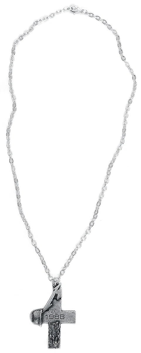 Metallica Master Of Puppets Unisex Collana colore argento