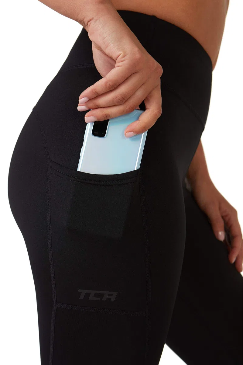 TCA SuperThermal Performance da Donna Pantaloni Termici a Vita Alta