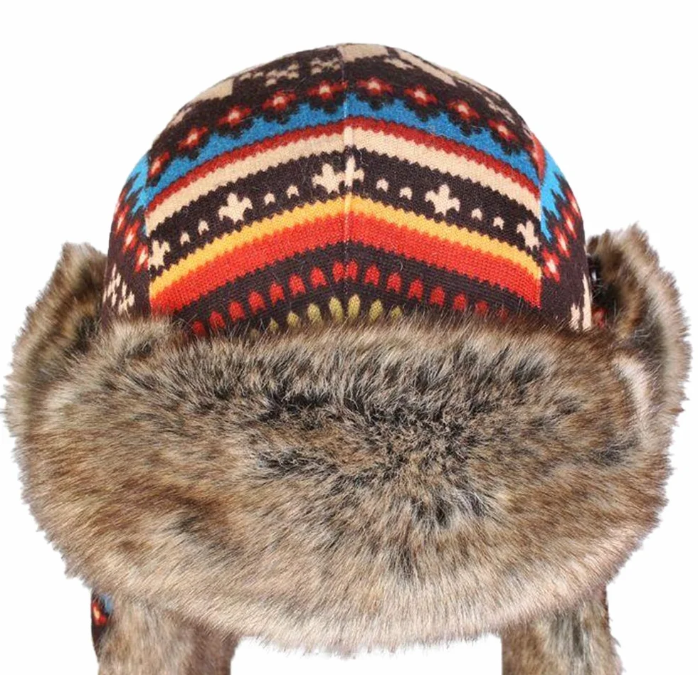 Insun Cappello da Aviatore Berretto Antivento Invernale Cappelli Russo per Adulti e Bambini