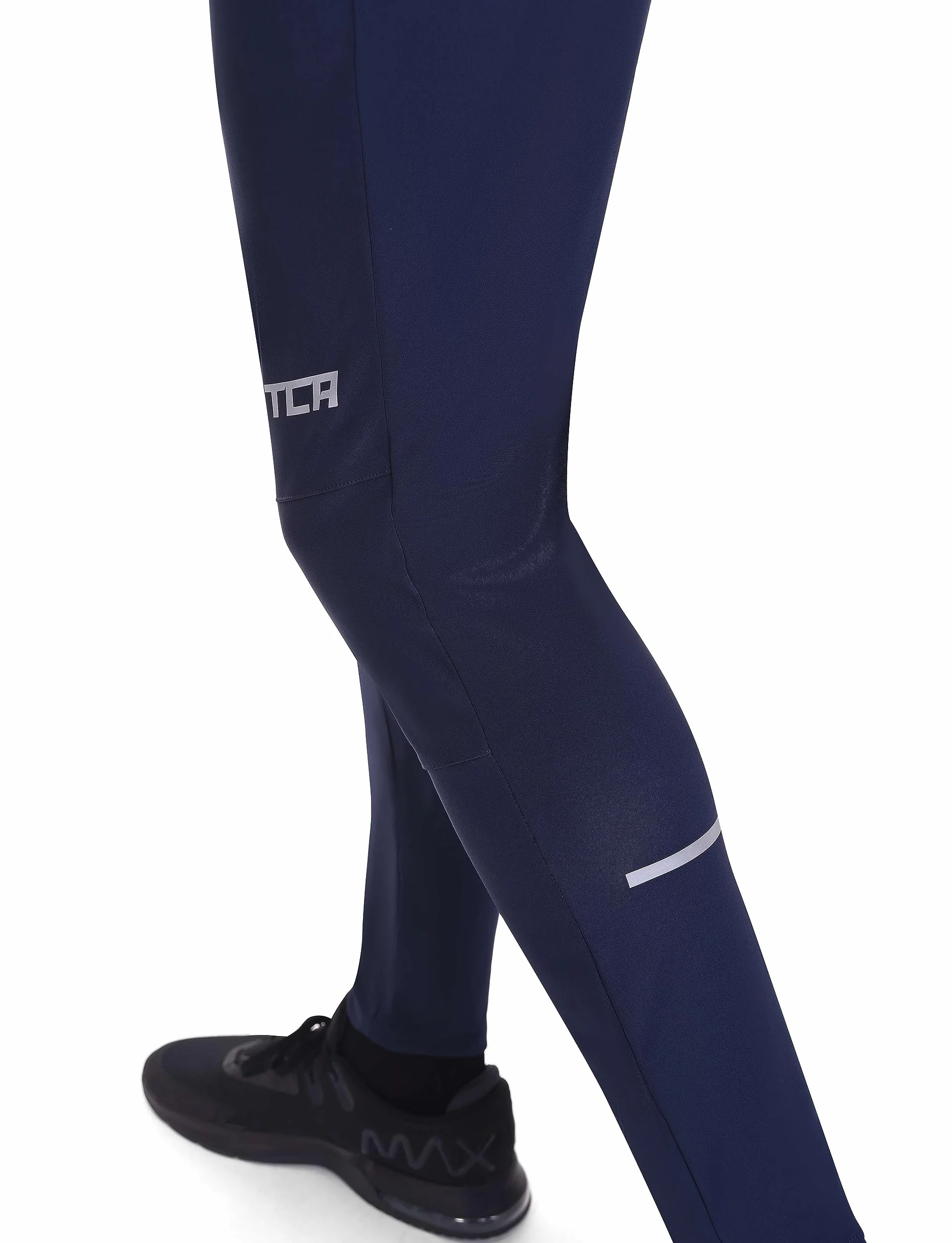 TCA Pantaloni Termici da Ciclismo Invernali per Corsa, Ciclismo, Camminata e Escursionismo con Tasche con Cerniera