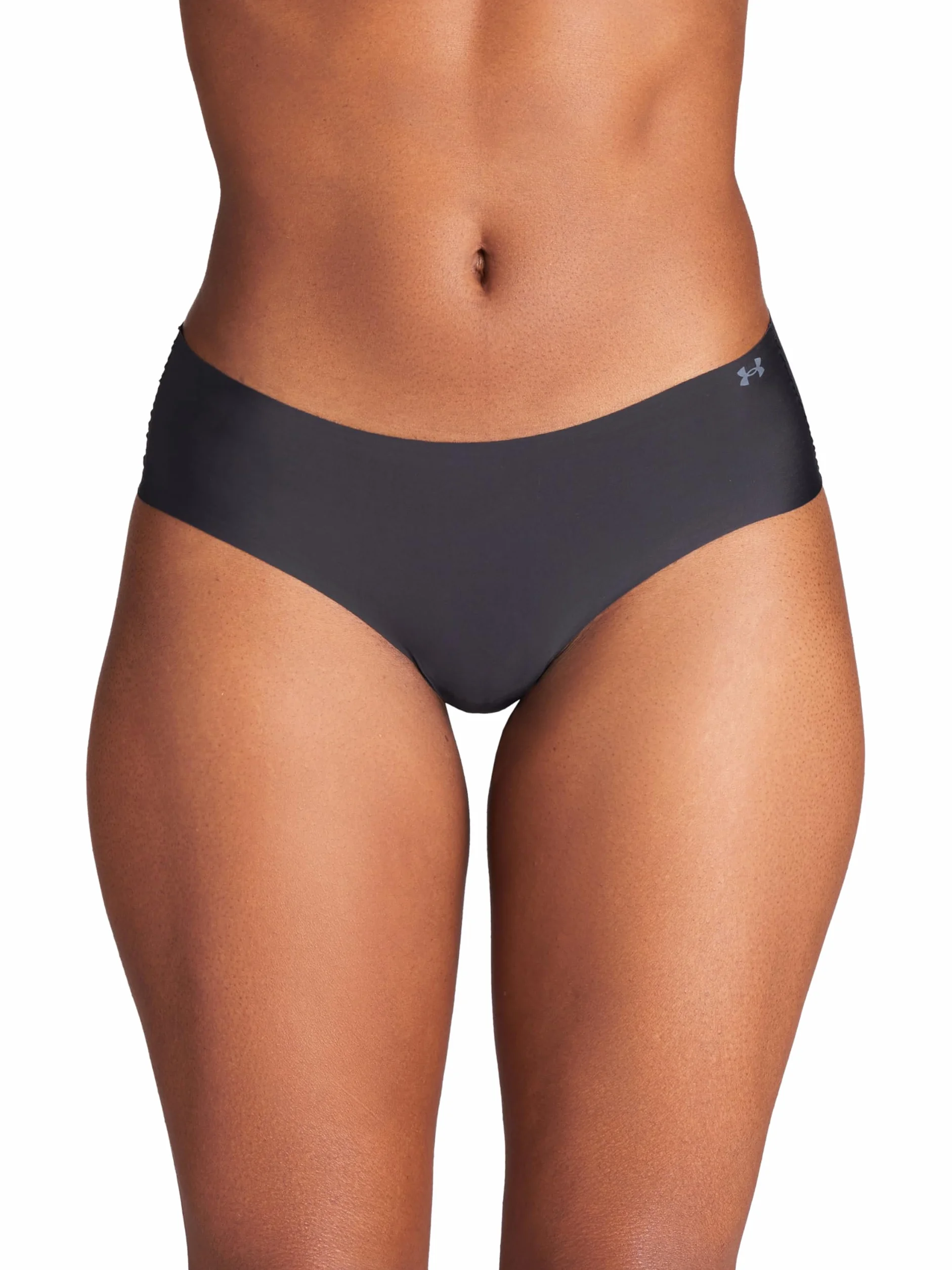Under Armour Confezione da 3 Slip Hipster da Donna Pure Stretch – Invisibili, Senza Cuciture, Non Lascia segni, Ultraleggeri, Comfort Tutto Il Giorno