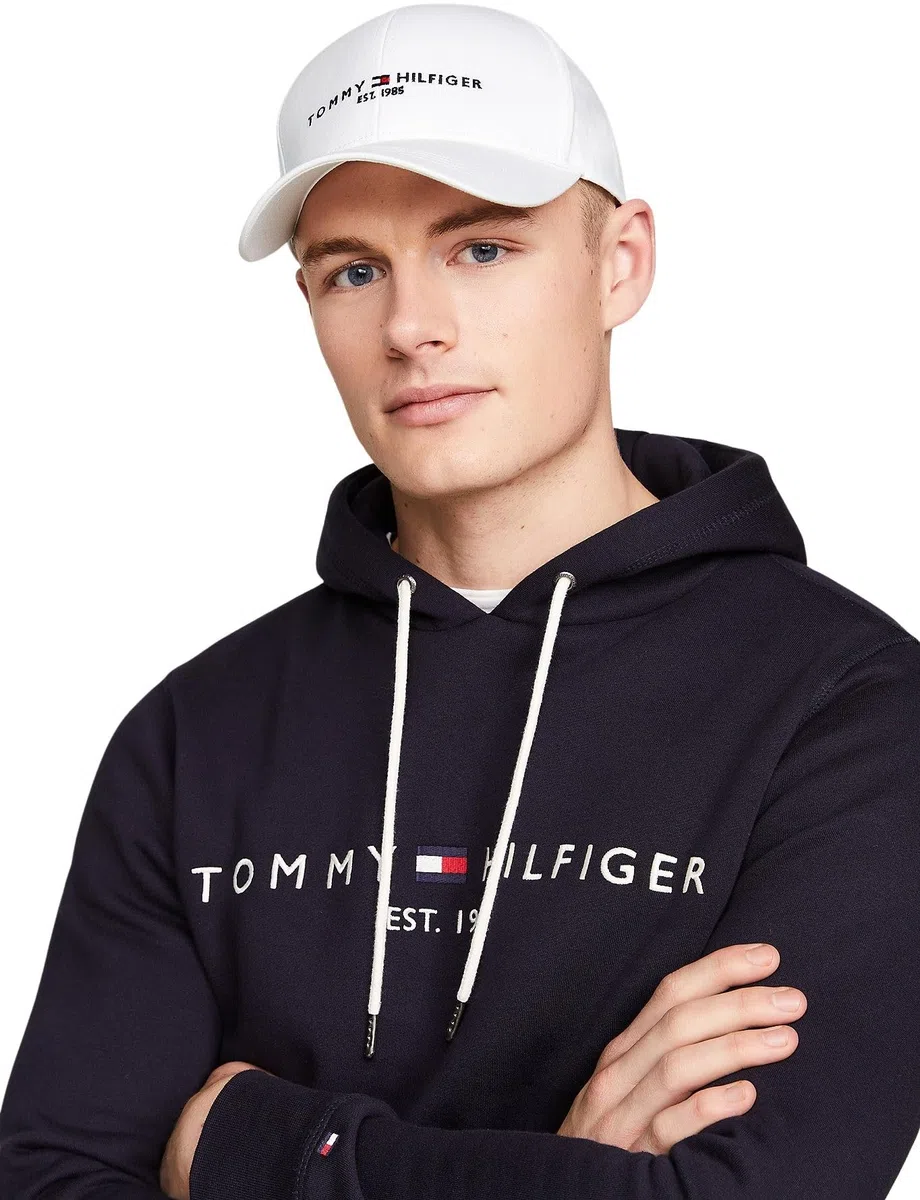 Tommy Hilfiger Uomo Cappellino TH Established Cappellino da Baseball