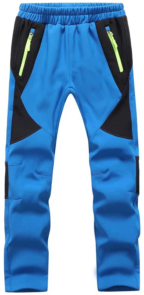 Pantaloni da sci per bambini, imbottiti, impermeabili, termici, per ragazzi e ragazze, invernali, per attività all'aria aperta