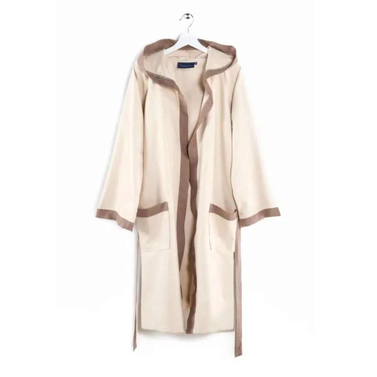 Caleffi - Accappatoio Uomo Donna Microfibra Morbido Leggero Assorbente Accappatoio Donna Uomo Rapida Asciugatura, Accappatoio Microfibra Cappuccio Tasche Cintura con Passanti e Gancio + Bag Coordinata