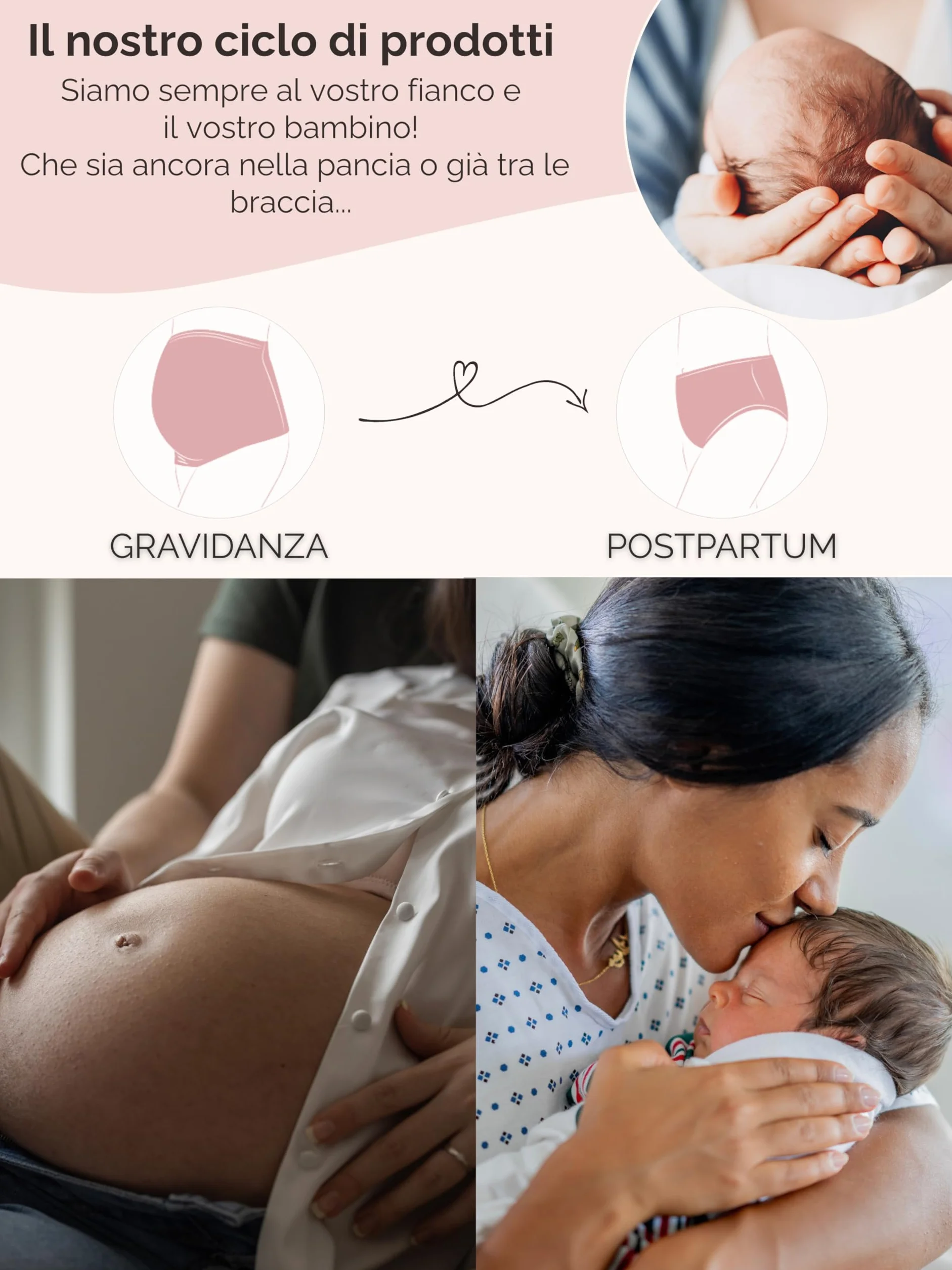 Herzmutter Canotta Allattamento - Senza Cuciture -Top Allamento - Funzione Allattamento Facile - pratiche Chiusure a Clip - Canottiere Allatamento - 5320