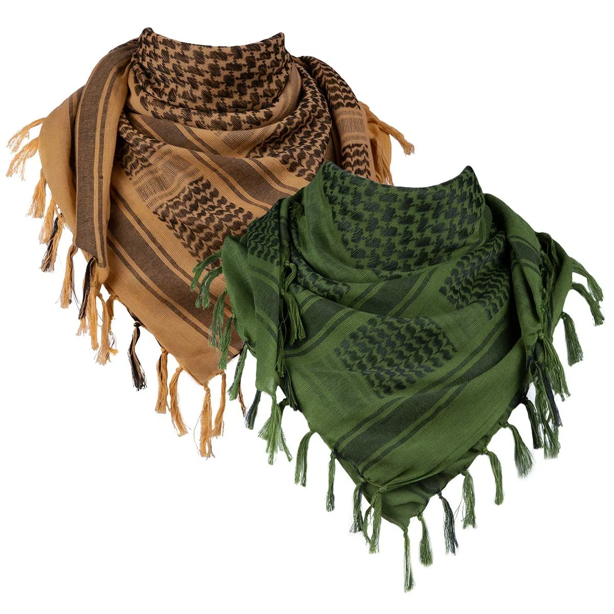 FREE SOLDIER shemagh Foulard da Testa per Uomini e Donne per attività all'Aria Aperta, Sport, Camping, Trekking, tattico, Deserto, shemagh, 110 * 110cm