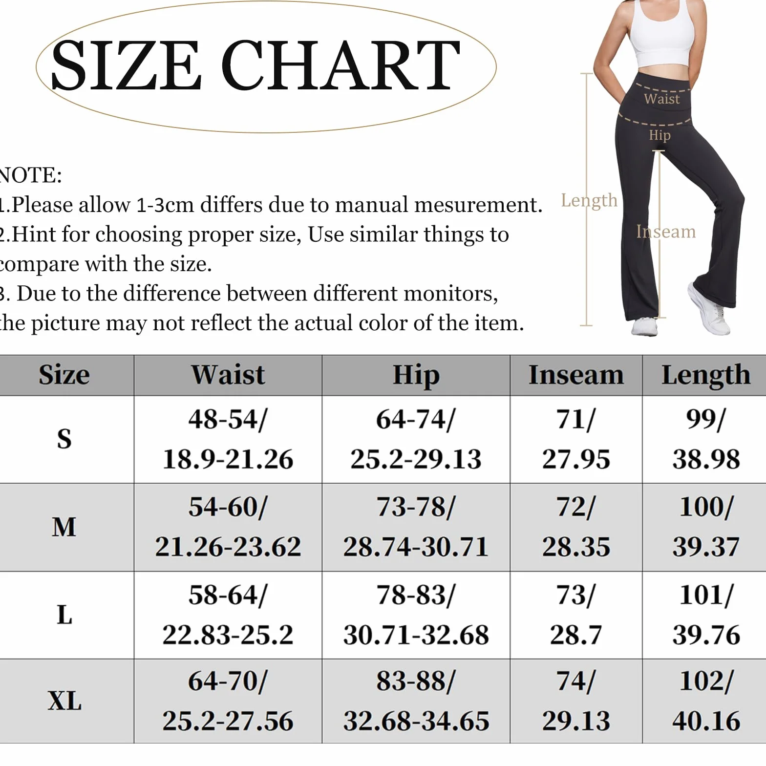 Pantaloni da Yoga Donna a Zampa Vita Alta Controllo della Pancia Pantaloni Elasticizzati Pilates Danza Palestra Leggings Eleganti Sportivi Fitness Casual Allenamento