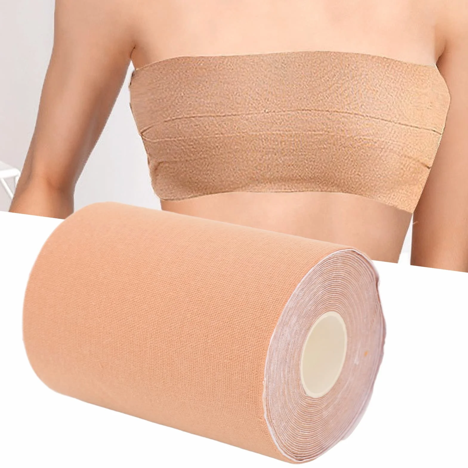 Nastro Per Il Corpo, Nastro Per Il Sollevamento del Seno Nastro Push-up Traspirante Nasconde Il Nastro Per Reggiseni Adesivi Per Il Sollevamento del Seno