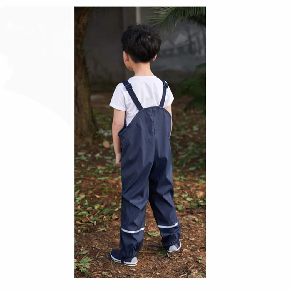 Pantaloni Impermeabili Bambino Pantaloni Antipioggia Bambini Trekking Prova Sporca Pantaloni di Fango con Traspirante per Ragazza Ragazzo