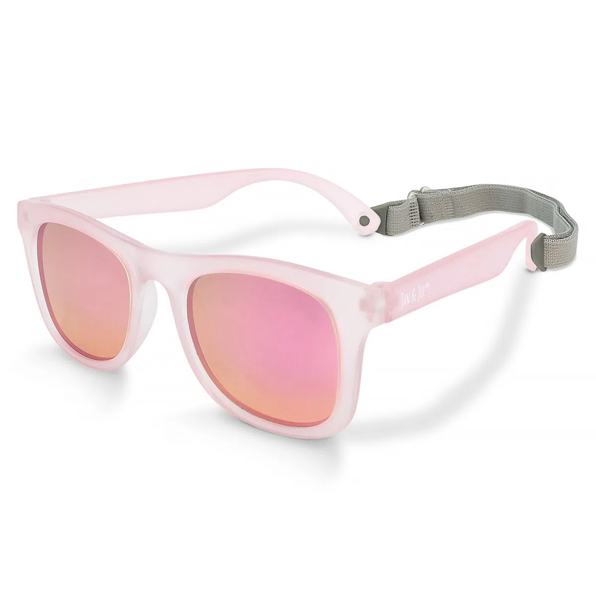Jan & Jul Occhiali da Sole Polarizzati per Neonati e Bambini, Flessibili con Protezione UV-400 e Cinturino per Bimbi e Bimbe