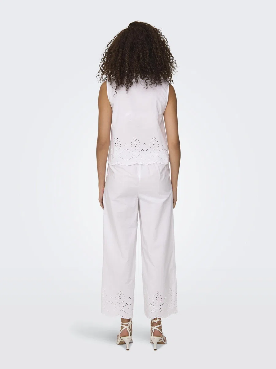 ONLY Shirt Onlroxanne SL Resort-Maglietta Wvn Donna