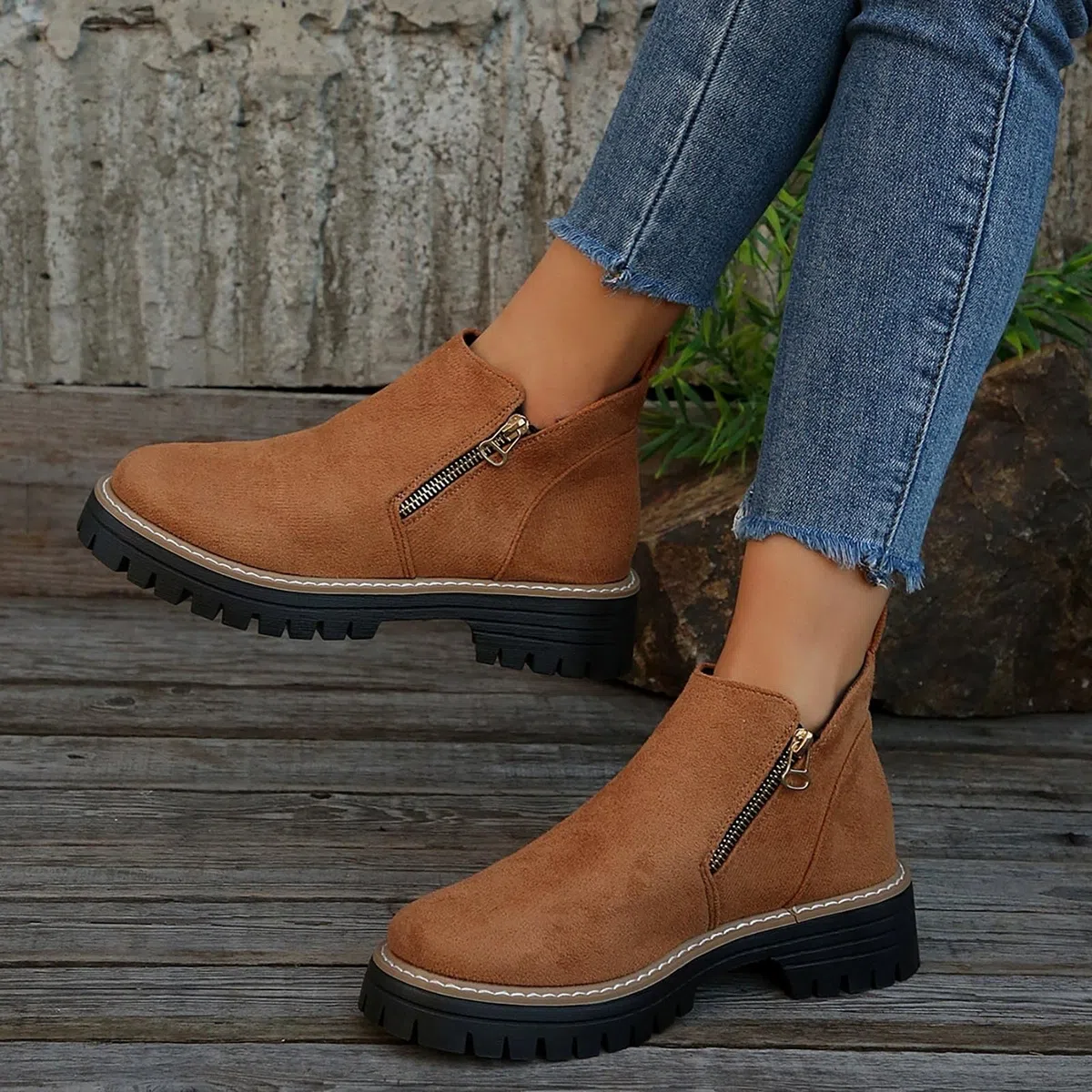 Stivali Equitazione Casual in Pelle Antiscivolo Laterale E Lacci Motivo Stampato a Stivali Overknee da Wellington Stivaletti da Pioggia Lunghi con Cerniera Fashion Scarpe da