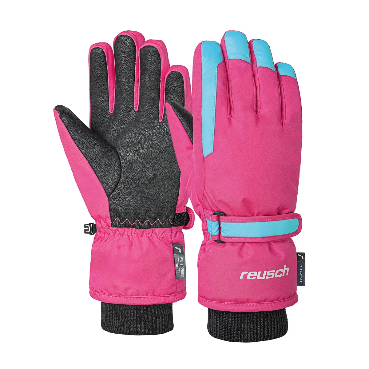 Reusch Guanti invernali per bambini Chad R-TEX XT – impermeabili e antivento, con calda fodera in pile e polsini in pile – guanti da sci per l'uso quotidiano, la scuola e le attività all'aperto