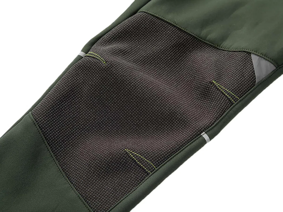 Echinodon Pantaloni softshell per bambini, imbottiti, impermeabili, antivento, per bambini, per attività all'aria aperta, per lo sport, il tempo libero, l'autunno e l'inverno