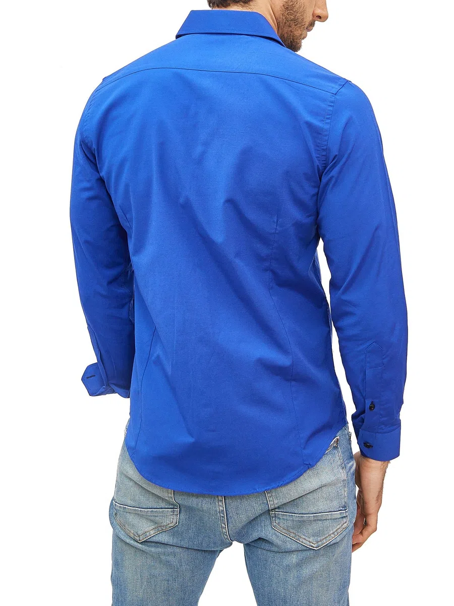 Subliminal Mode Camicia a Maniche Lunghe da Uomo | vestibilità Classica | Comoda e Facile da Lavare | Ideale per L'Ufficio e Le Uscite Informali 444-5