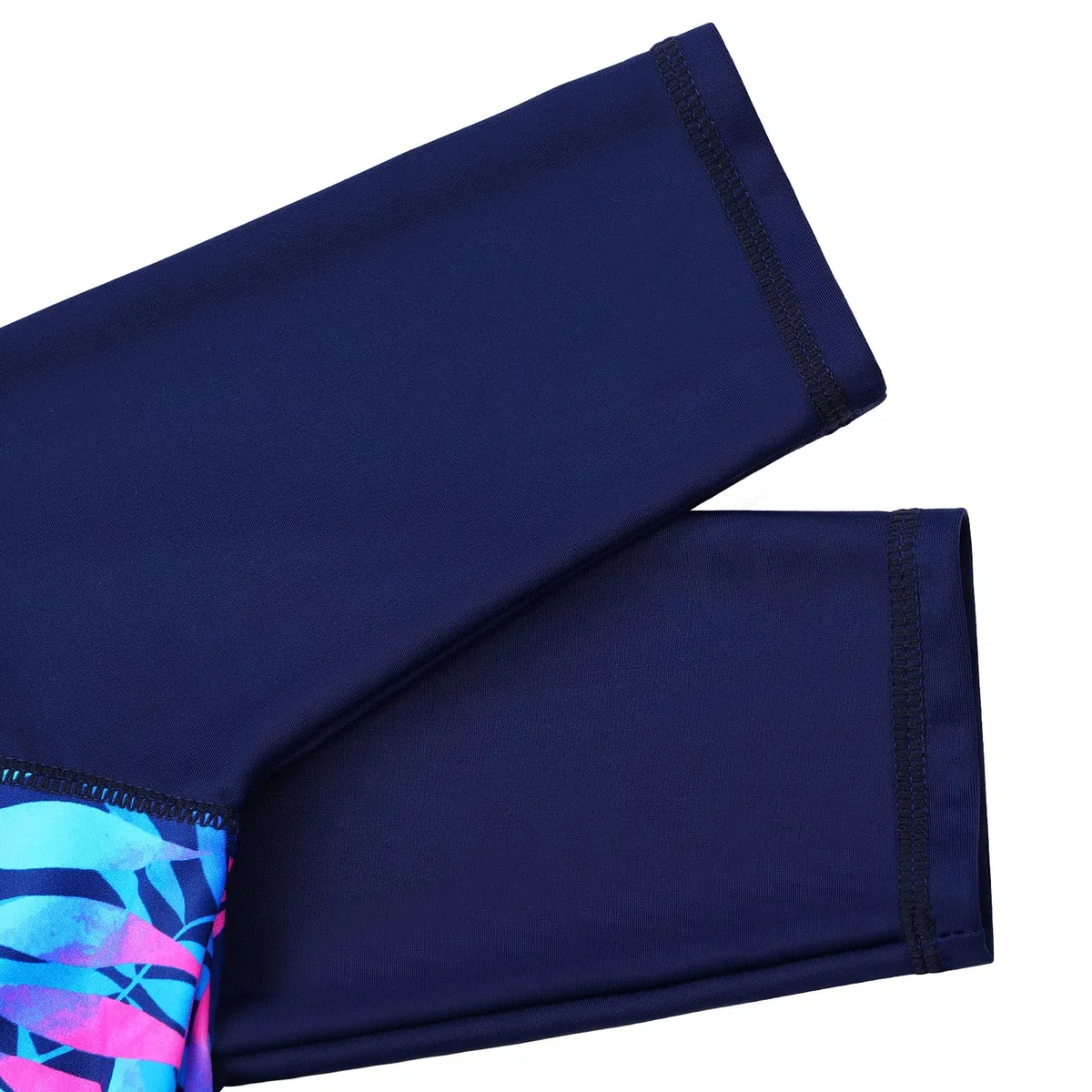 Ragazze Costume da Bagno Interi Manica Lunga Protezione Solare UV 50+ Bambino Rashguard 3-12 Anni
